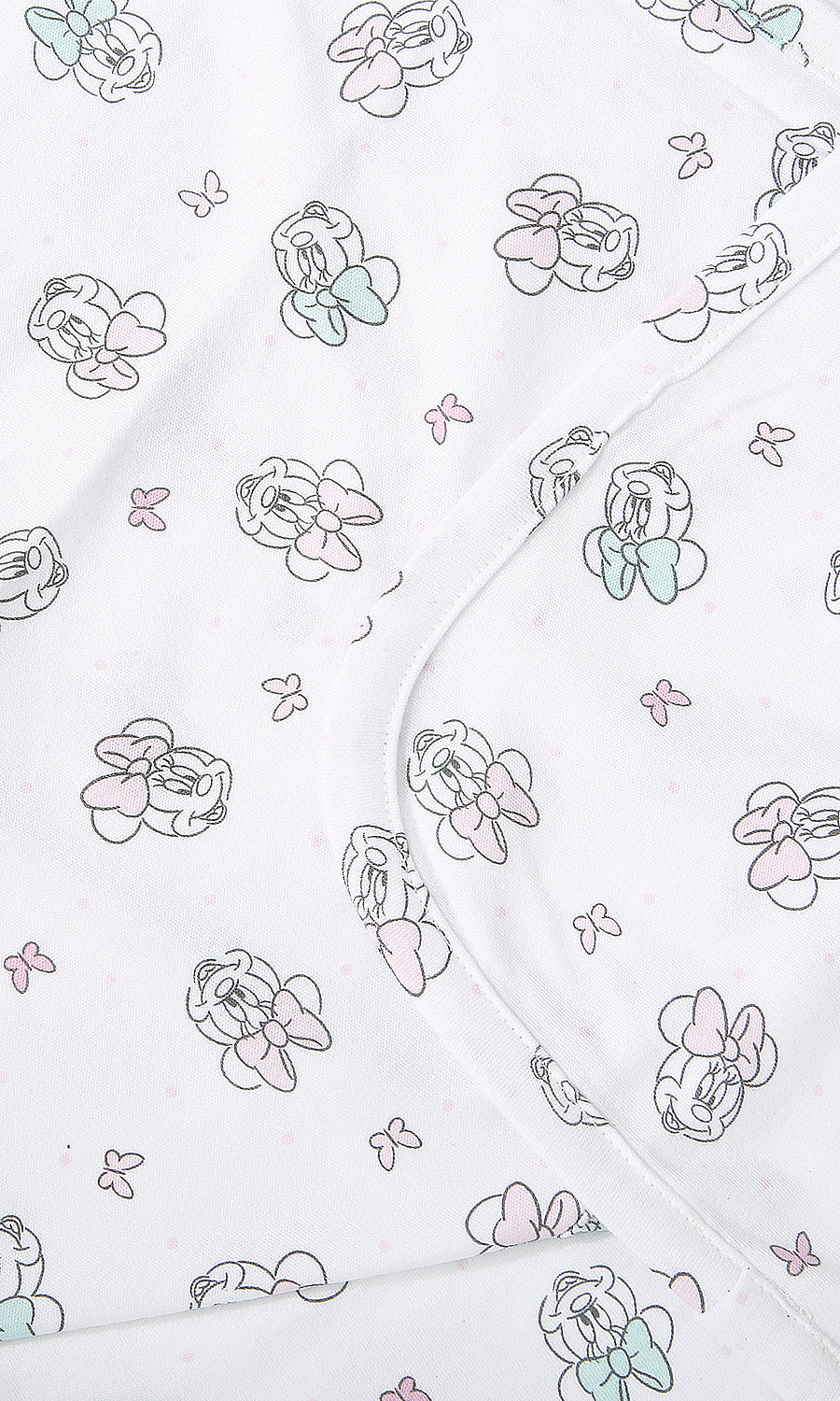 Baby Girls 7-Piece Gift Set Blush Pink Ribbed & White Puppy Floral Print Newborn Layette