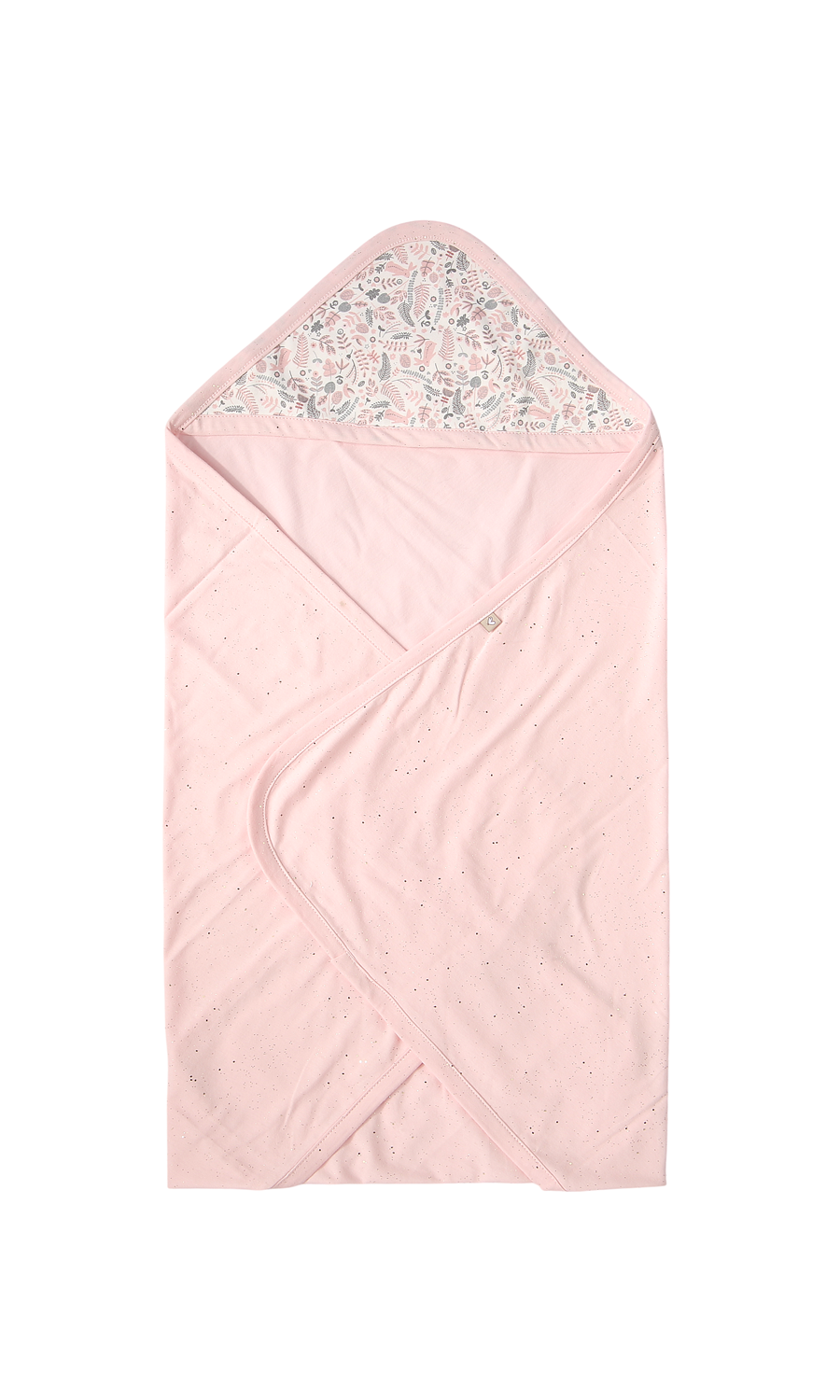 Baby Girls 7-Piece Gift Set Pink Floral Print