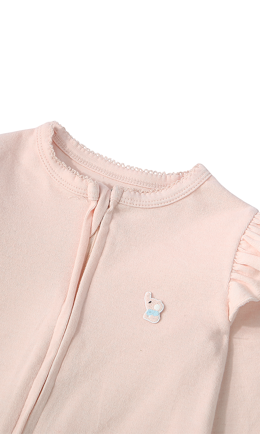 Baby Girls Footed Romper Pack of 2 Pink