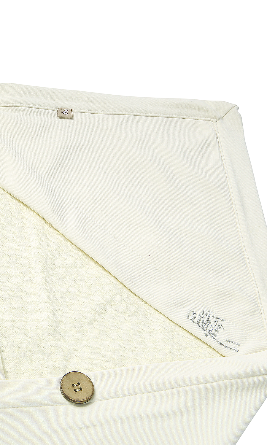 Baby Wrapping Sheet Off White