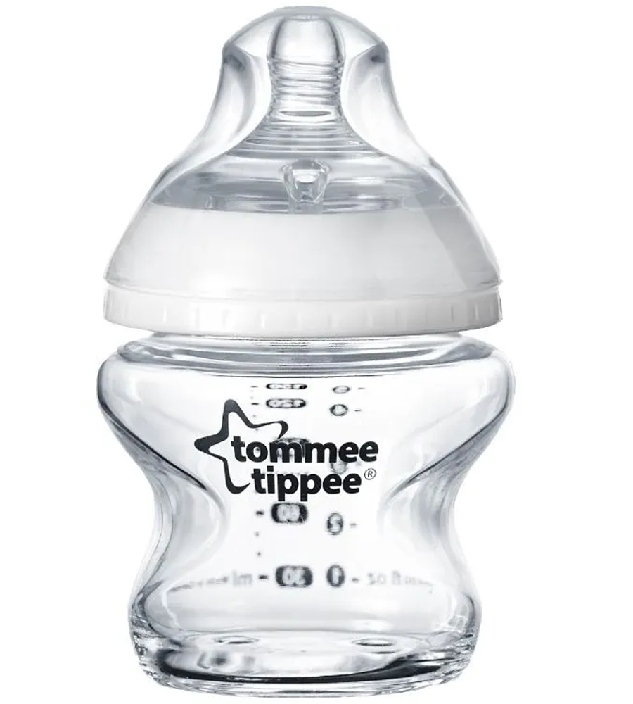 Glass Bottle Slow Flow Teat Tommee Tippee 150ML/5OZ - 422780