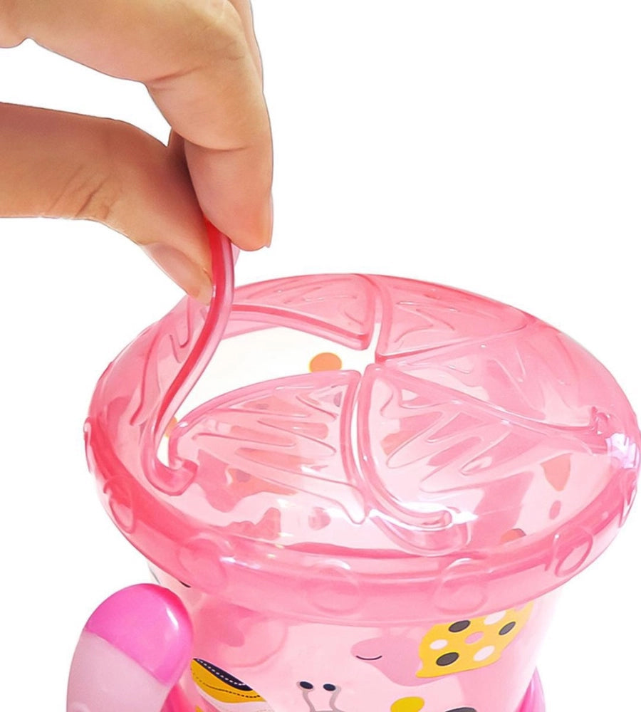 Nuby Designer Snack Keeper - 12m+ - Pink