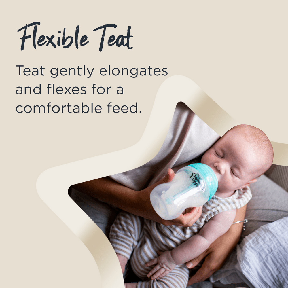 260ML/9OZ 2-PK Adv Anti Colic Bottle Tommee Tippee 422525