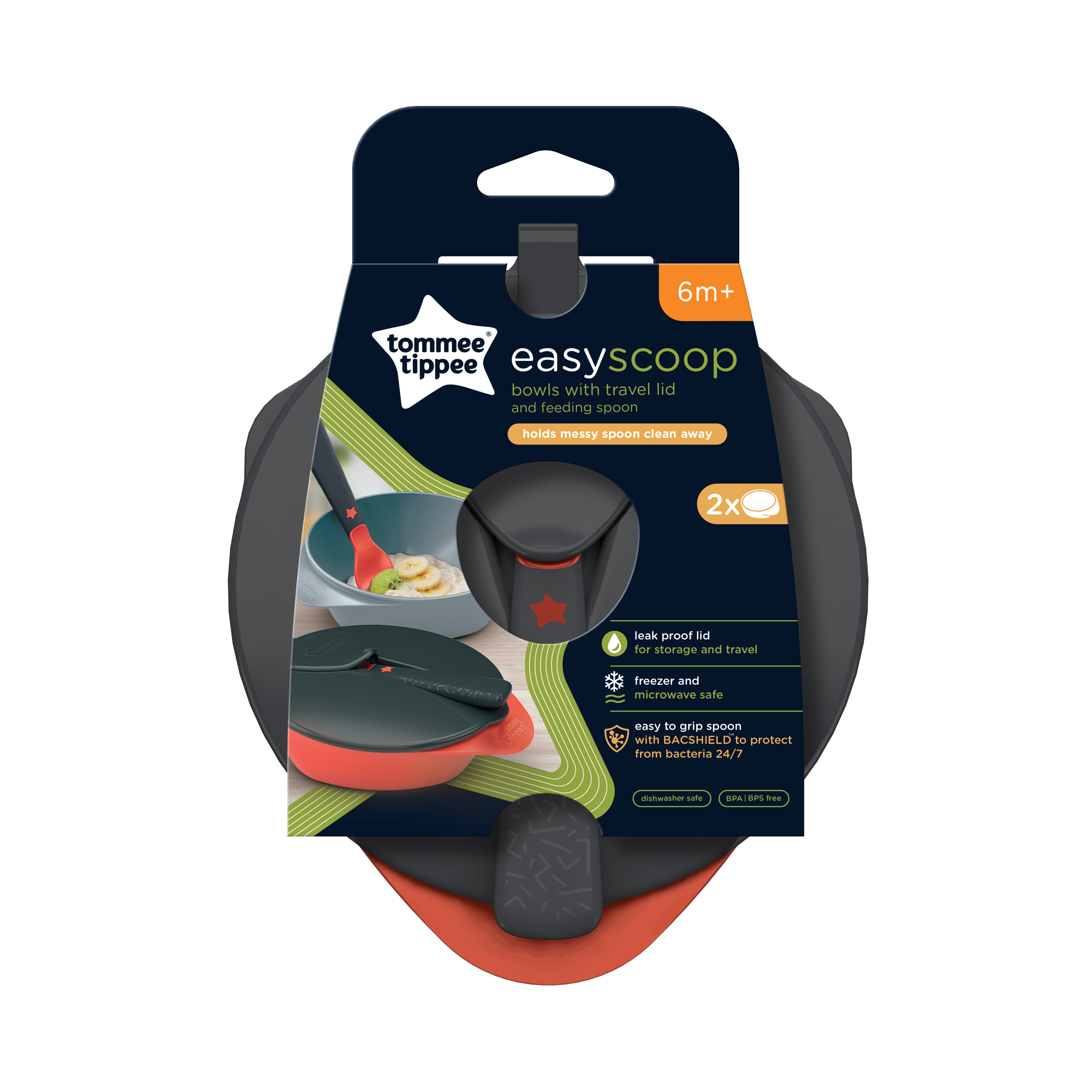 Feeding Bowl Easy Scoop Tommee Tippee 446718