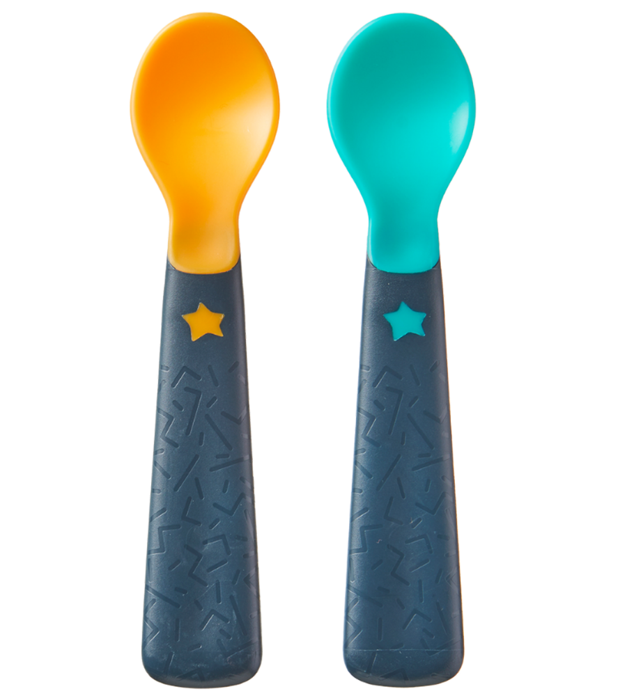 Weaning Spoon Easy Grip 2-PK Tommee Tippee 446824